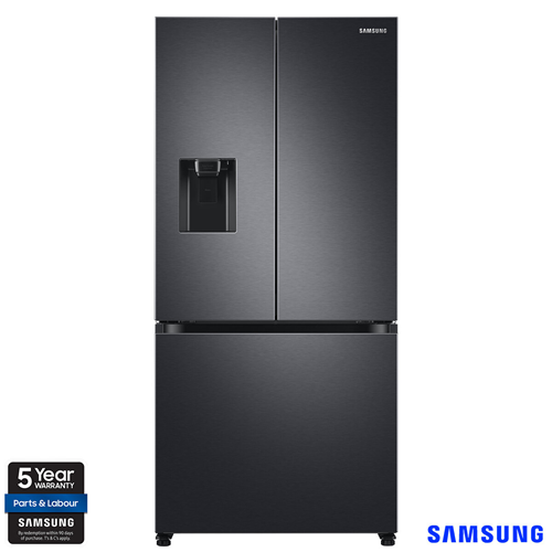 Samsung RF50A5202B1/EU, MultiDoor Fridge Freezer with Non Plumbed Water Dispenser, F Rated in Black