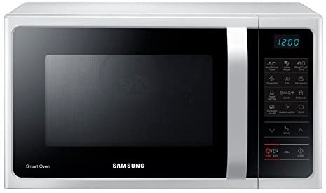 Samsung mc28h5013aw Hob 28L 900 W White – Microwave Hob, 28 Litre, 900 W, Touch, White, Removable)