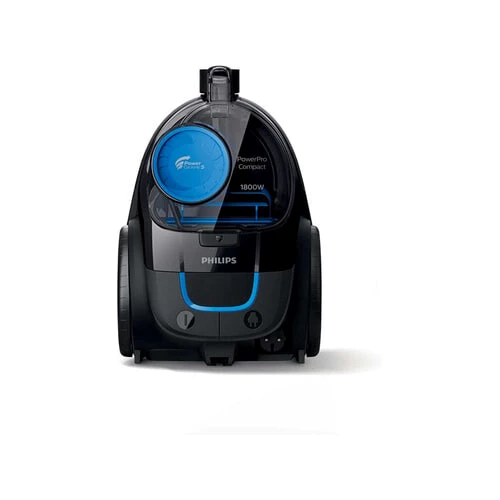 Philips 1800W PowerPro Compact Bagless Vacuum Cleaner - Deep Black