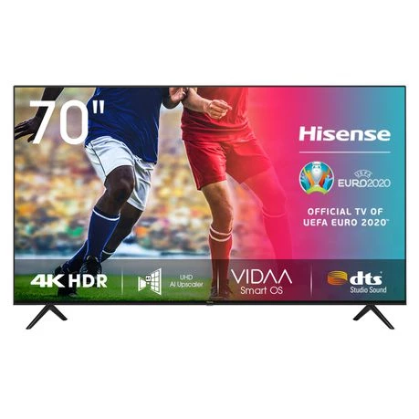 Hisense 70" UHD Smart LED TV with Digital Tuner & Bluetooth