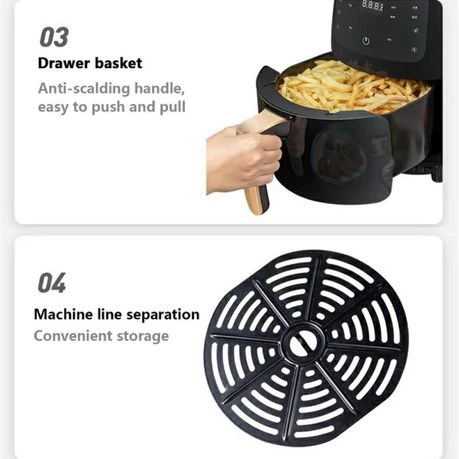 7 in 1 Air Fryer 6L with LED Display